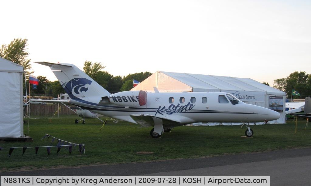 N881KS, 1999 Cessna 525 C/N 525-0300, EAA Airventure 2009