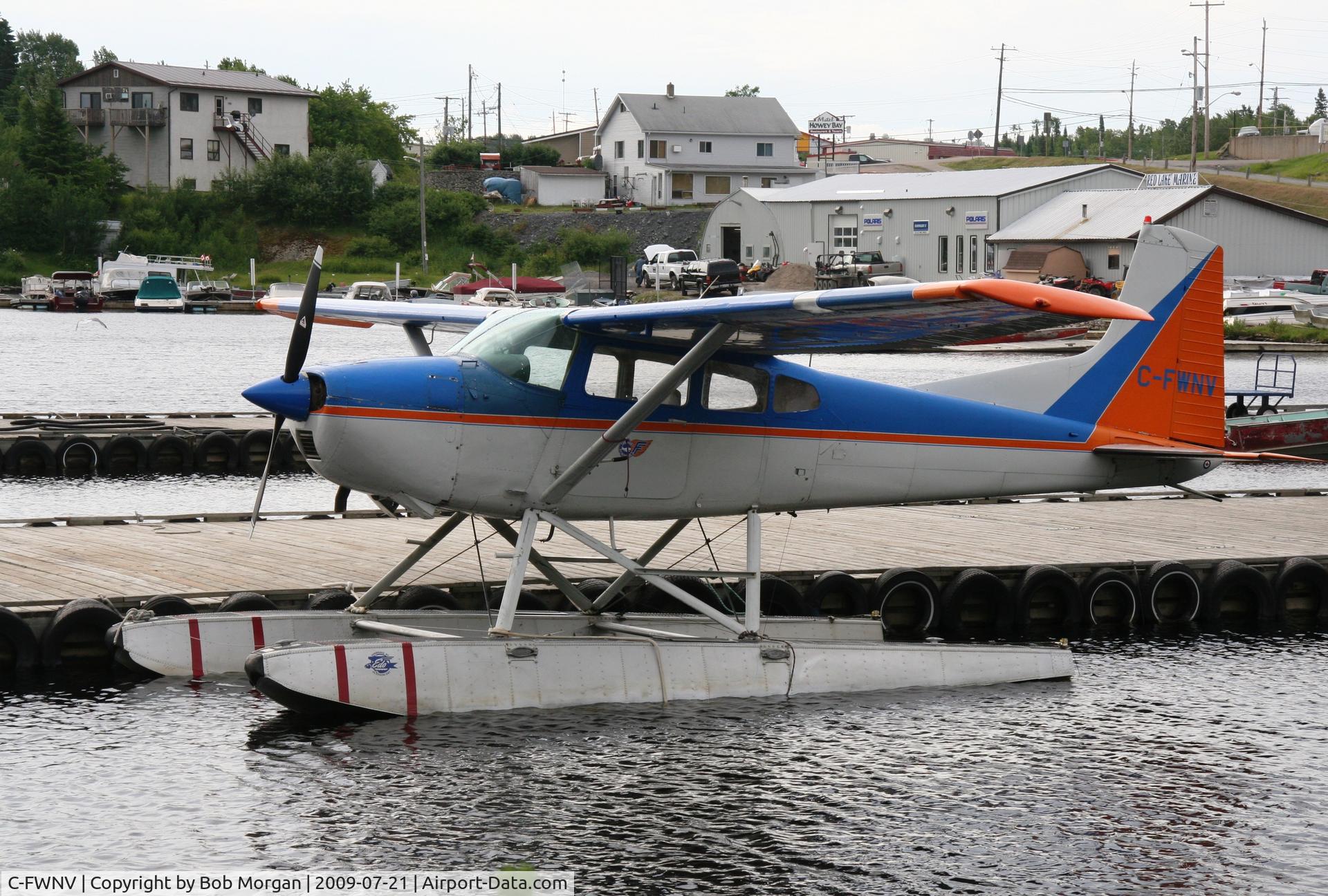 C-FWNV, 1968 Cessna A185E Skywagon 185 C/N 185-1334, C-FWNV at Red Lake, Ontario