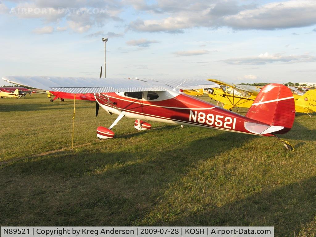N89521, 1946 Cessna 140 C/N 8557, EAA Airventure 2009