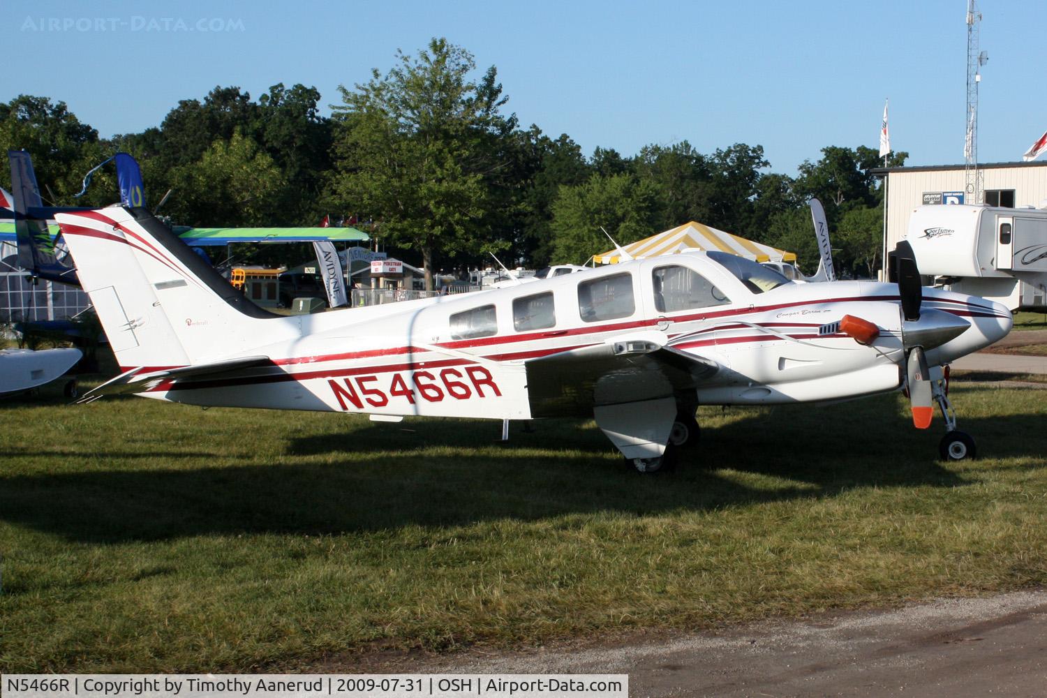 N5466R, 1985 Beech 58P Baron C/N TJ-497, 1985 Beech 58P, c/n: TJ-497