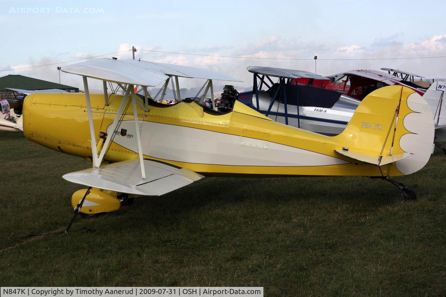 N847K, 1983 Great Lakes 2T-1A Sport Trainer C/N 1, 1983 GREAT LAKES 2T-1A, c/n: 1