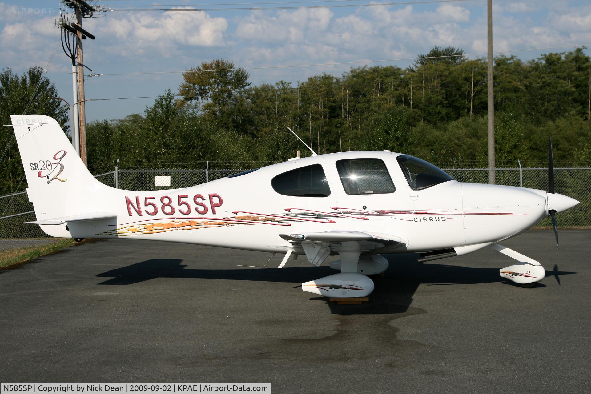 N585SP, 2006 Cirrus SR20 C/N 1737, KPAE