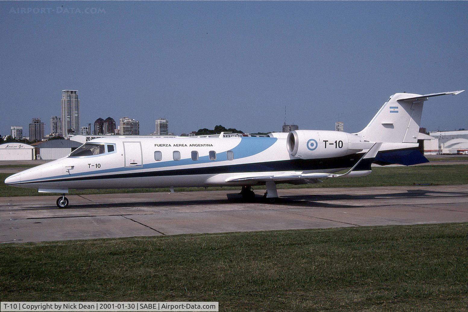 T-10, 1998 Learjet 60 C/N 60-140, SABE