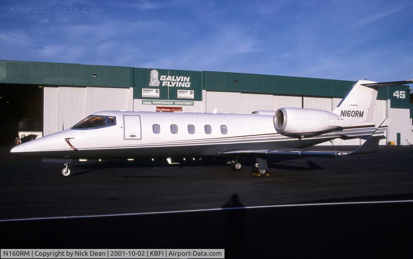 N160RM, 1998 Learjet 60 C/N 60-147, KBFI