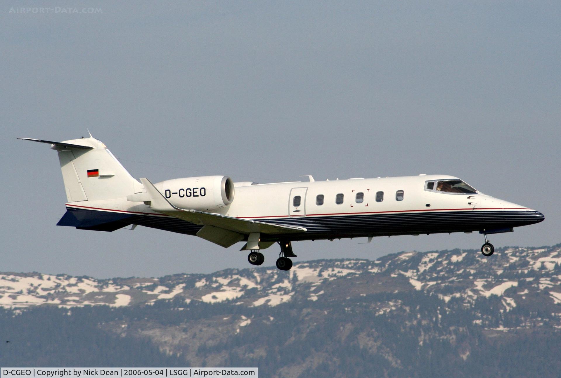 D-CGEO, 1999 Learjet 60 C/N 60-160, LSGG