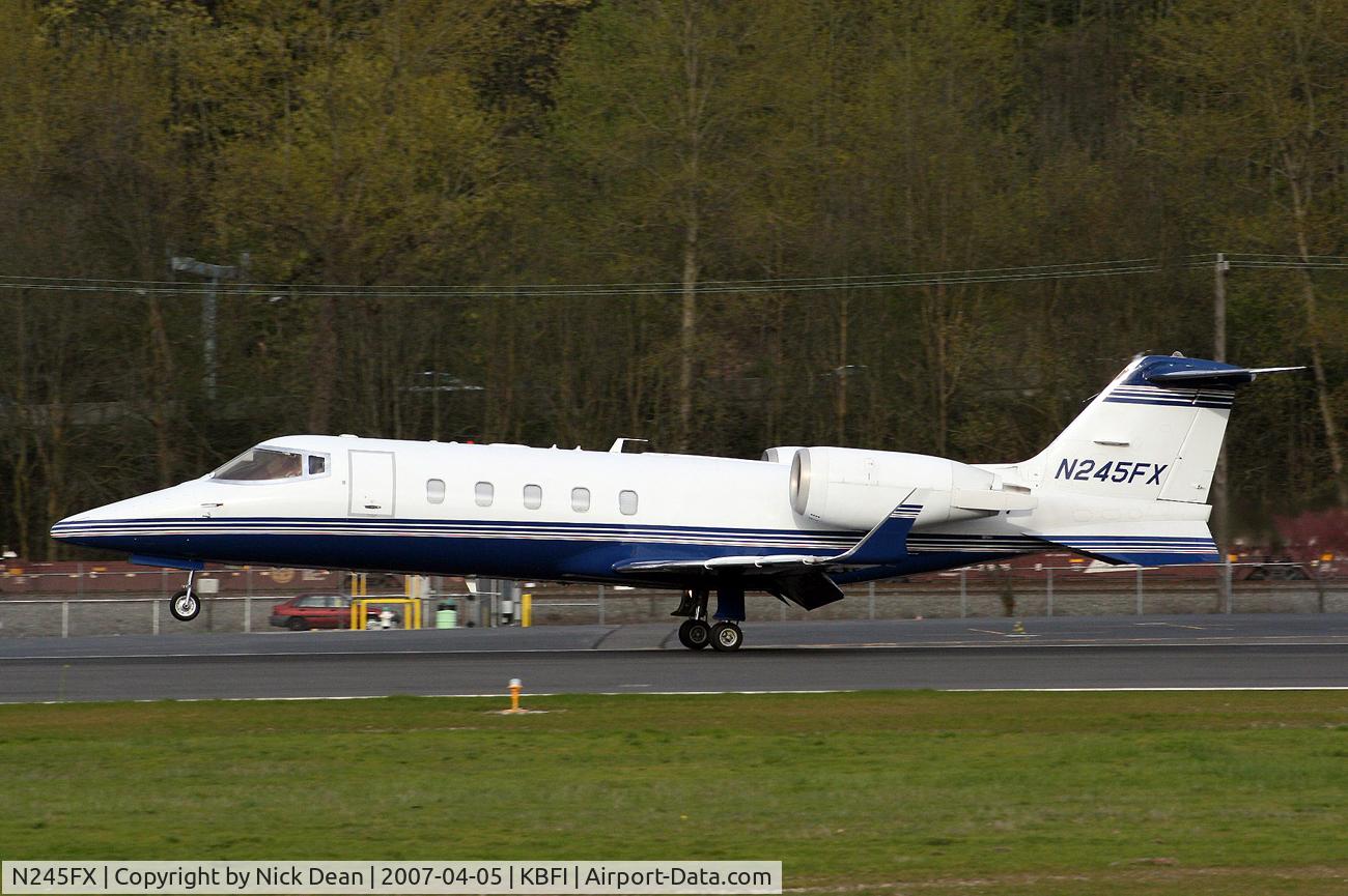 N245FX, 2000 Learjet 60 C/N 60-182, KBFI