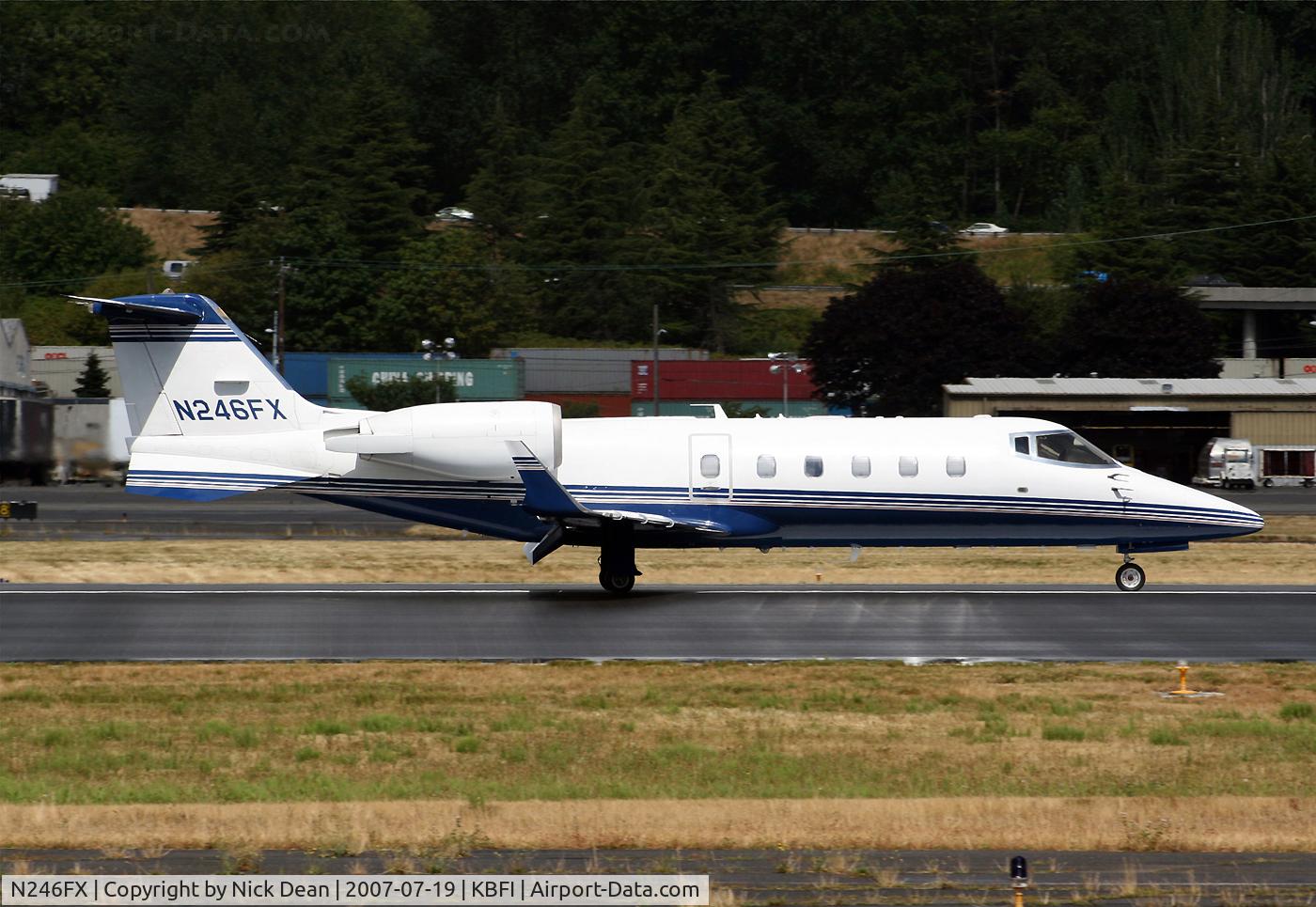 N246FX, 2000 Learjet 60 C/N 60-183, KBFI