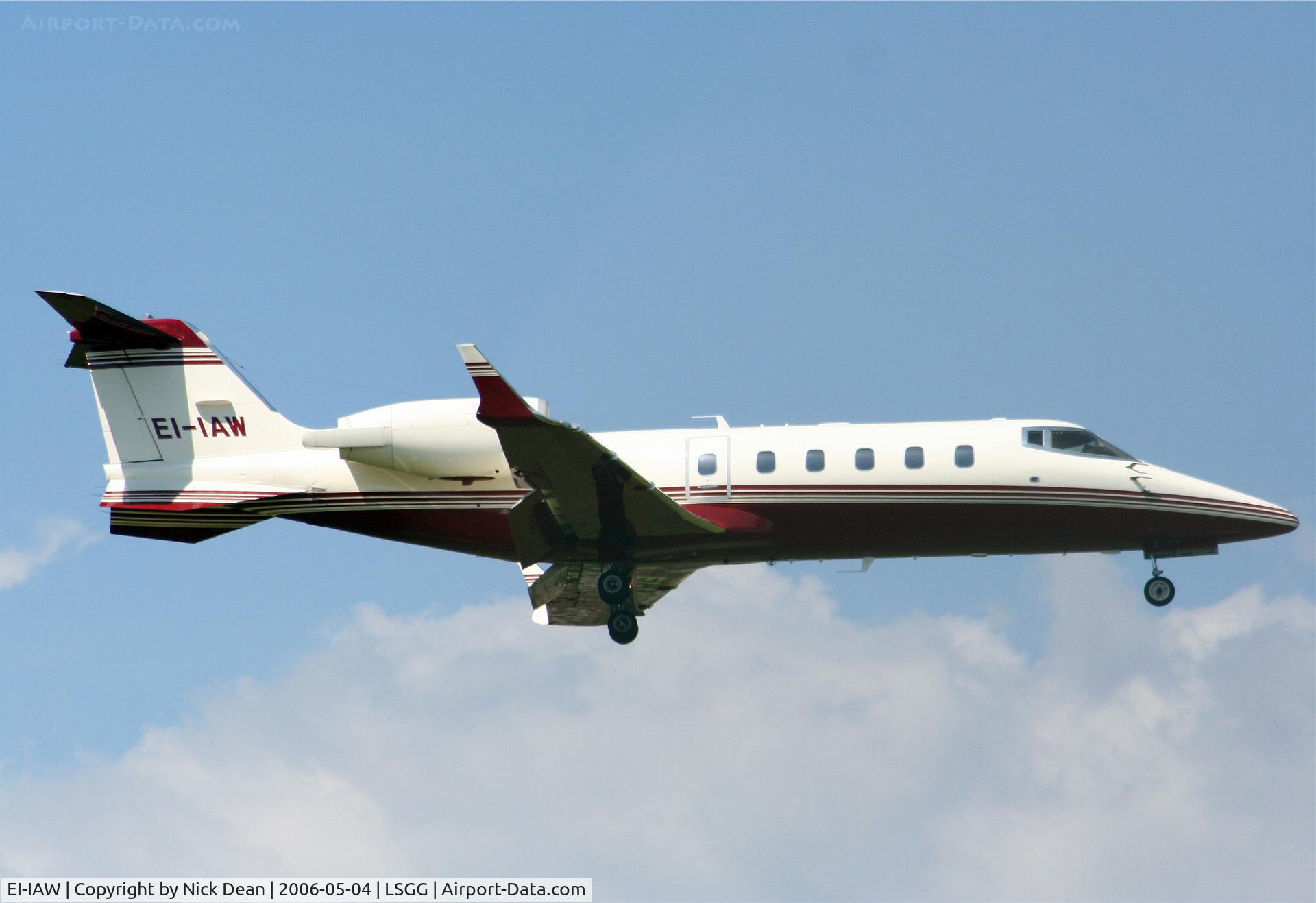 EI-IAW, 2001 Learjet 60 C/N 60-218, LSGG