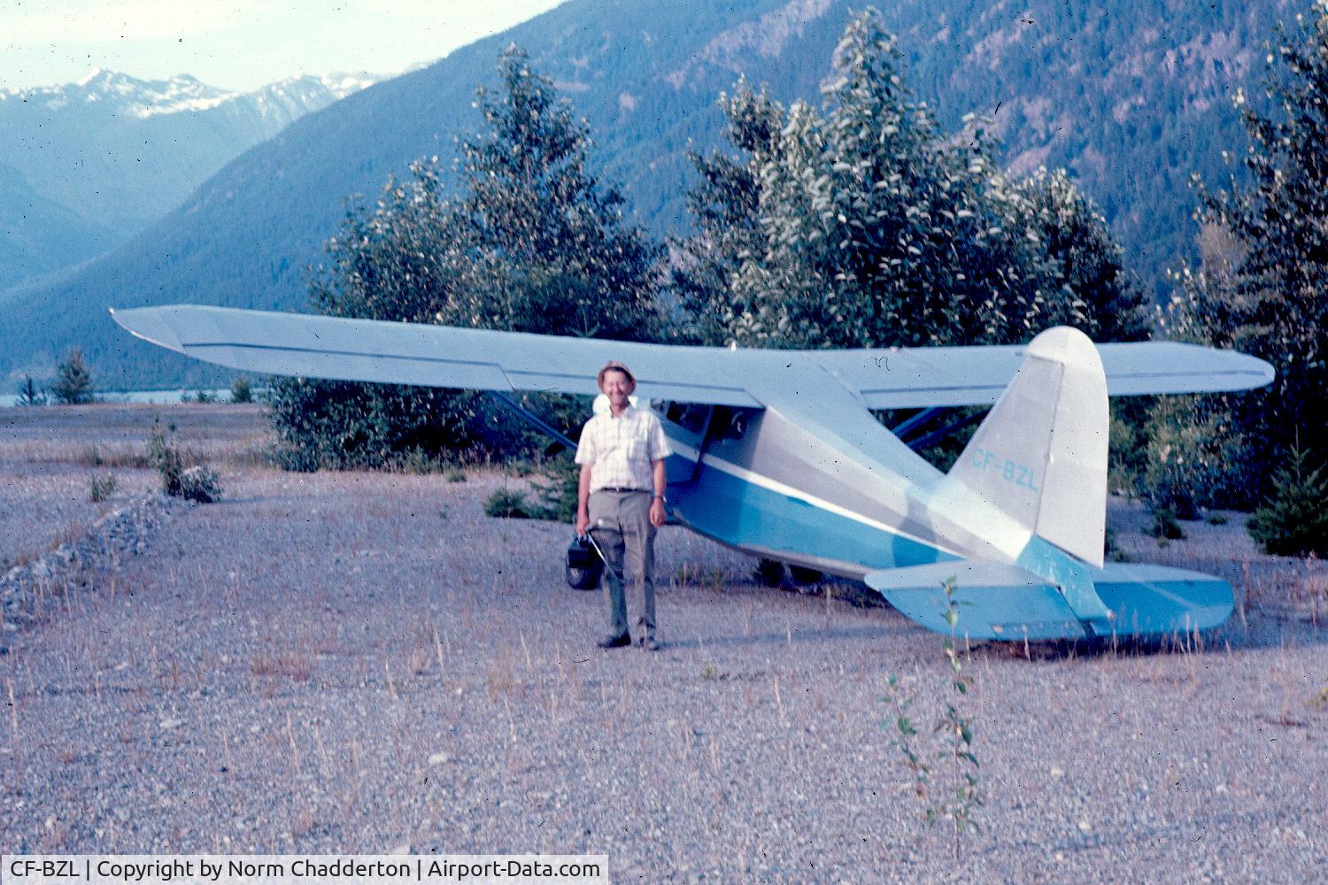 CF-BZL, 1939 Stinson HW-75 C/N 7175, I owned BZL  from 1966 to 1968