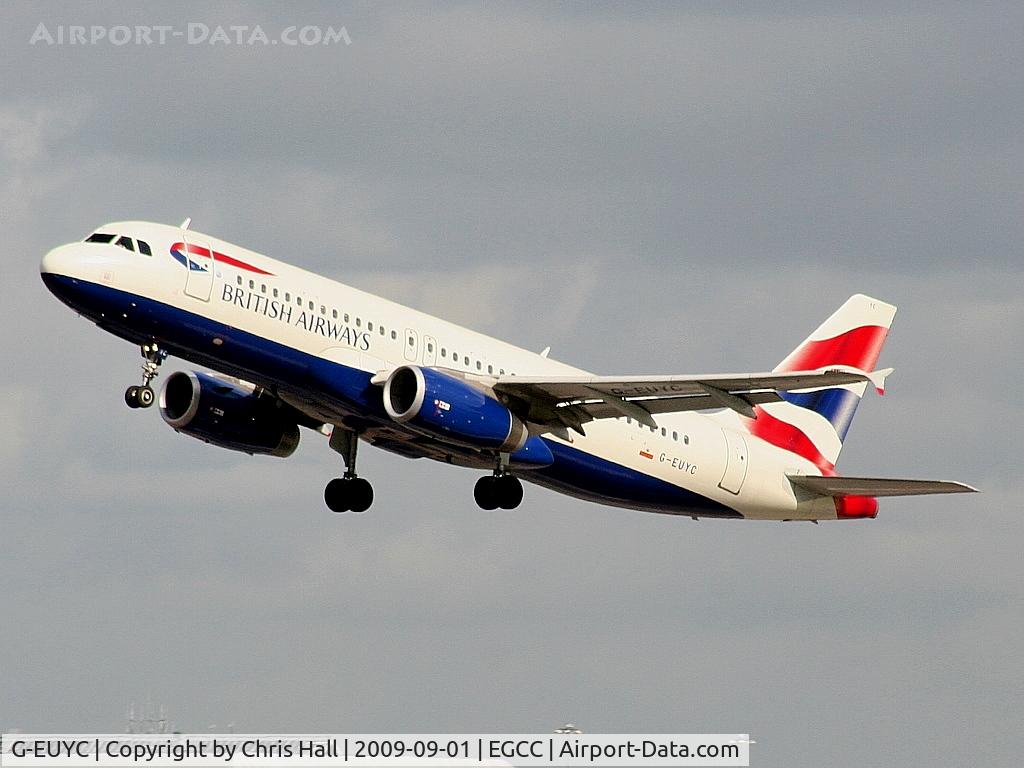 G-EUYC, 2008 Airbus A320-232 C/N 3721, British Airways