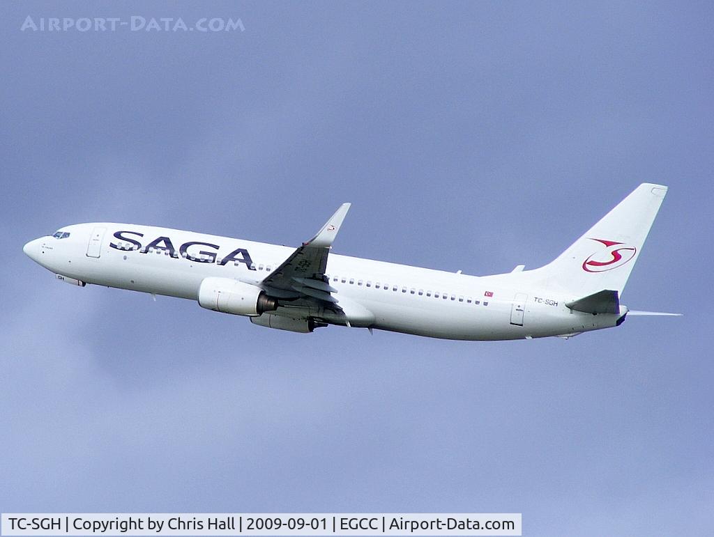 TC-SGH, 1998 Boeing 737-86J C/N 28068, Saga Boeing 737-86J/W. previous ID D-ABAN