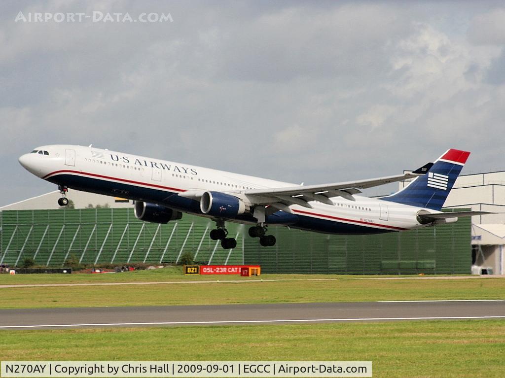 N270AY, 2000 Airbus A330-323 C/N 315, US Airways