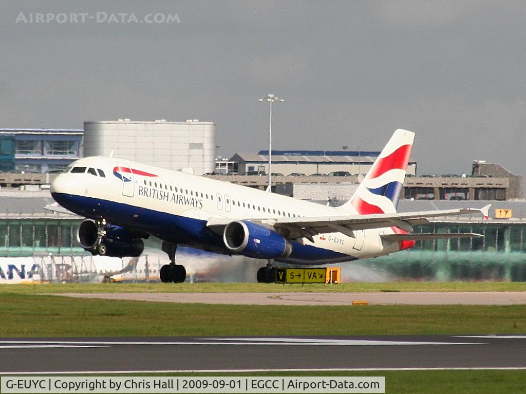 G-EUYC, 2008 Airbus A320-232 C/N 3721, British Airways