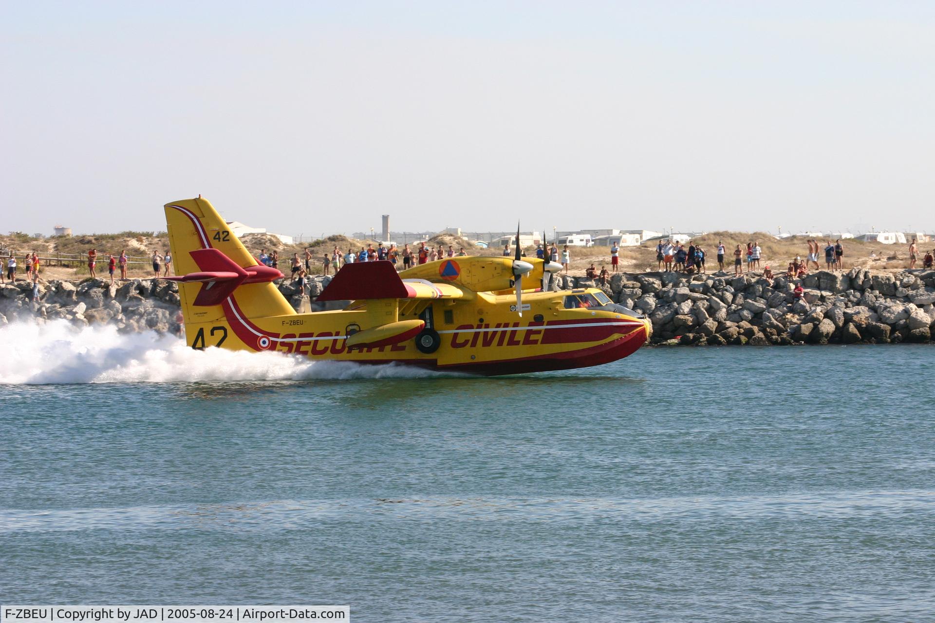 F-ZBEU, 1997 Canadair CL-215-6B11 CL-415 C/N 2024, Figueira da Foz, Portugal, 2005