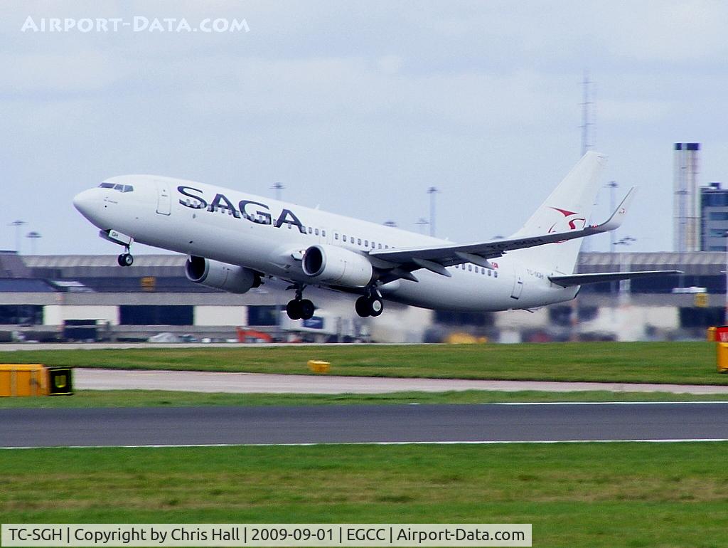 TC-SGH, 1998 Boeing 737-86J C/N 28068, Saga Boeing 737-86J/W. previous ID D-ABAN