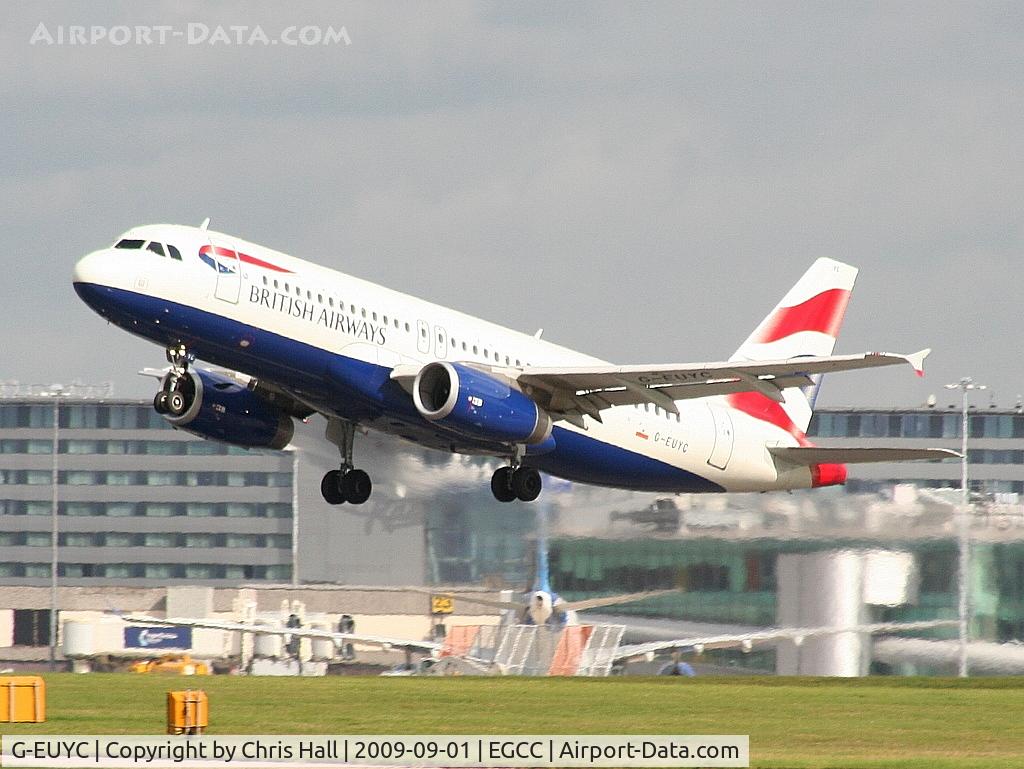 G-EUYC, 2008 Airbus A320-232 C/N 3721, British Airways