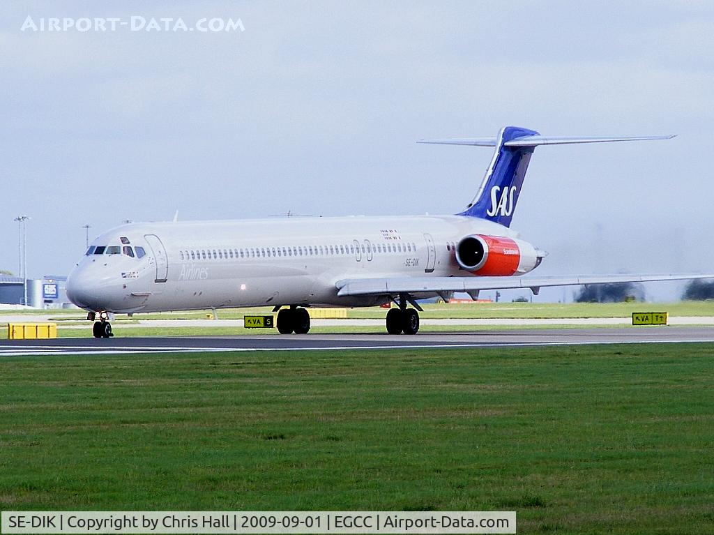 SE-DIK, 1988 McDonnell Douglas MD-82 (DC-9-82) C/N 49728, Scandinavian Airlines
