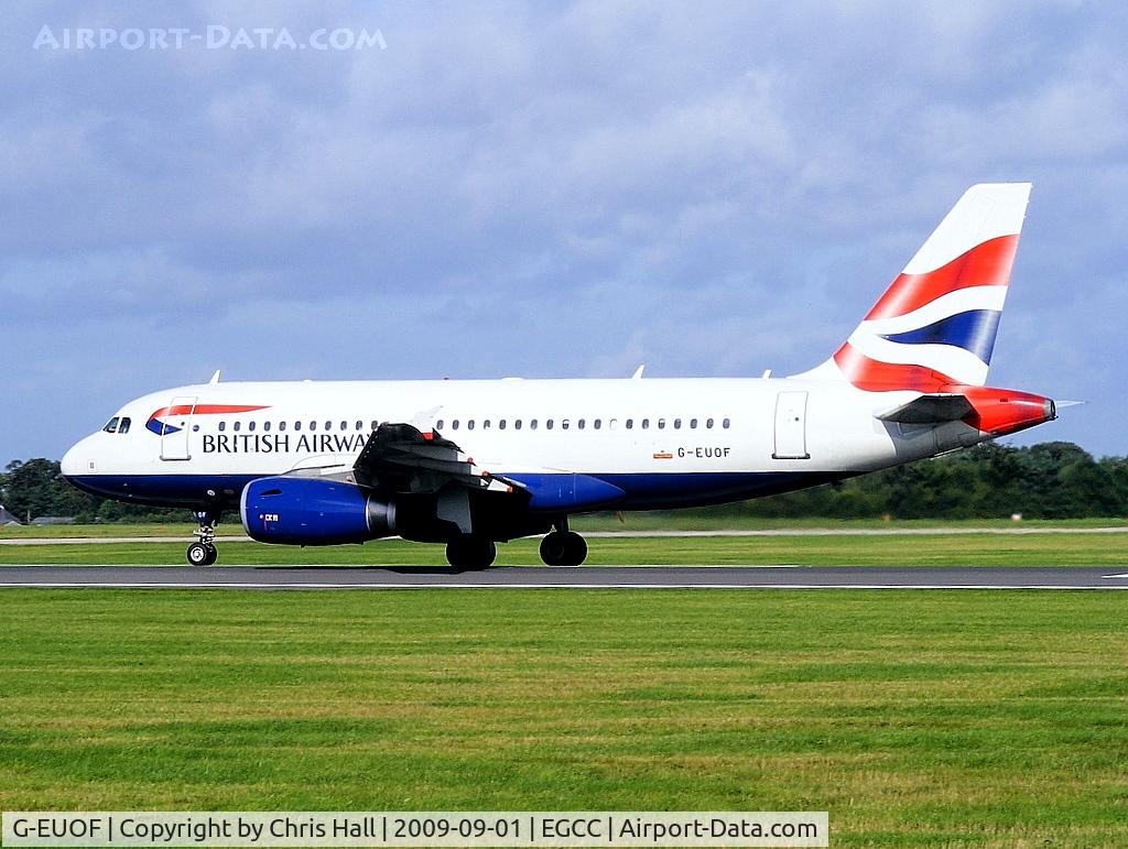 G-EUOF, 2001 Airbus A319-131 C/N 1590, British Airways