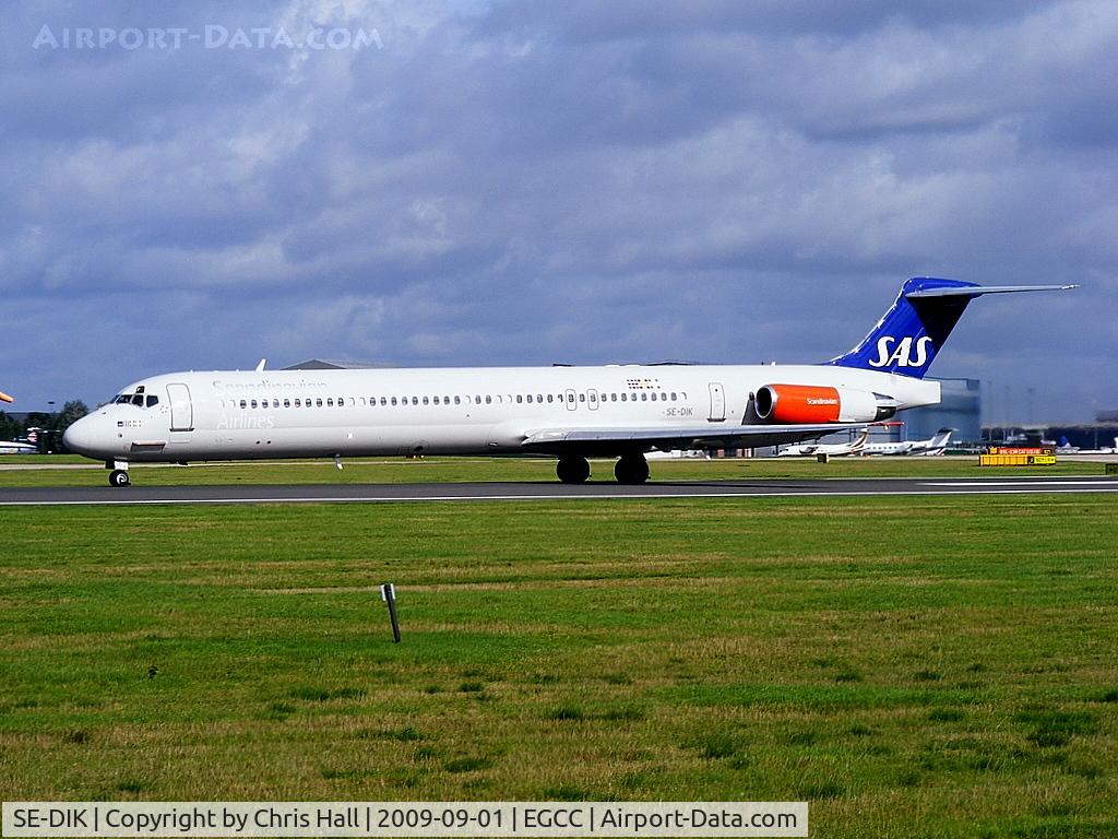 SE-DIK, 1988 McDonnell Douglas MD-82 (DC-9-82) C/N 49728, Scandinavian Airlines