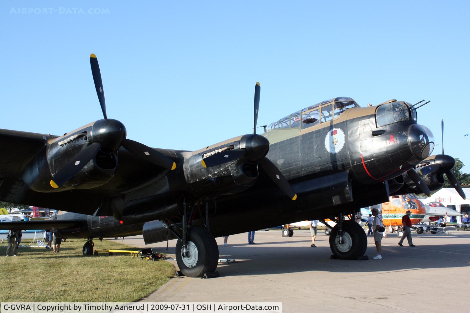 C-GVRA, 1945 Victory Aircraft Avro 683 Lancaster BX C/N FM 213 (3414), 1945 Victory Aircraft AVRO LANCASTER MK X, c/n: FM 213