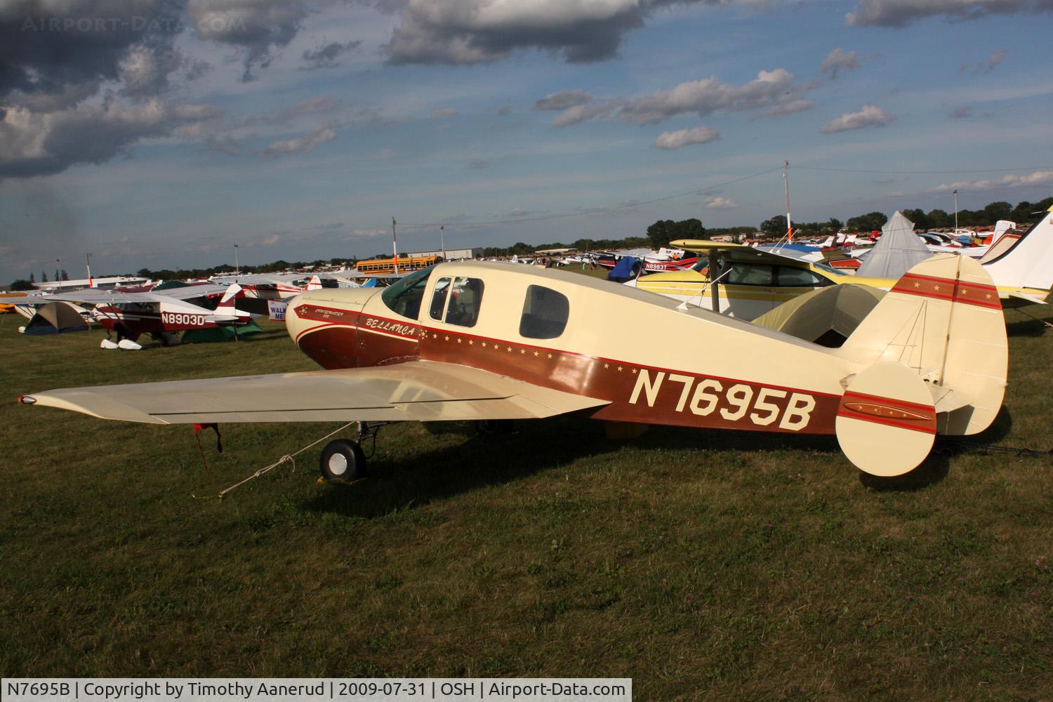 N7695B, 1958 Bellanca 14-19-2 Cruisair Senior C/N 4046, 1958 Bellanca 14-19-2, c/n: 4046