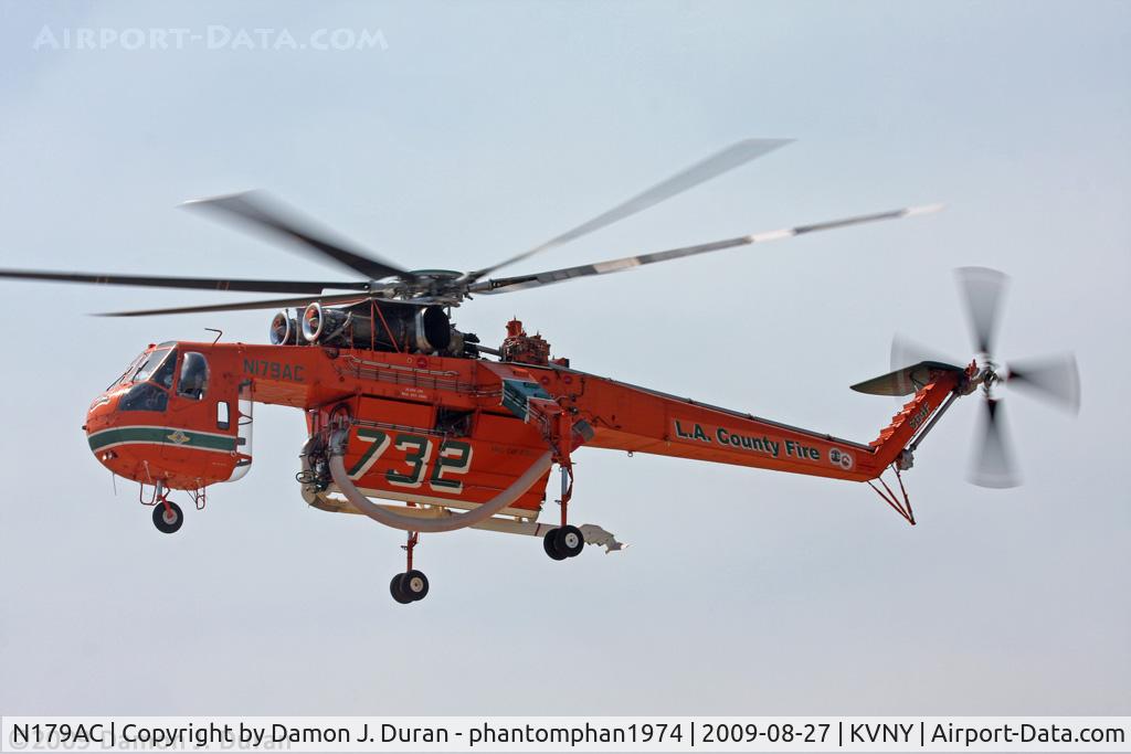 N179AC, 1970 Sikorsky S-64F Skycrane C/N 64091, 