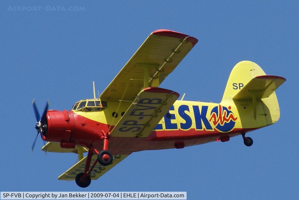 SP-FVB, Antonov An-2 C/N 1G21407, Just before landing at Lelystad