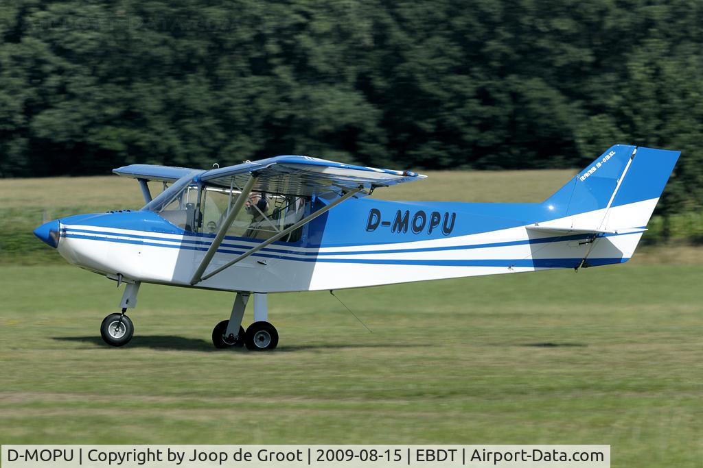 D-MOPU, Rans S-6SXL Coyote II C/N 0396956, arrival on the old timer fly in.