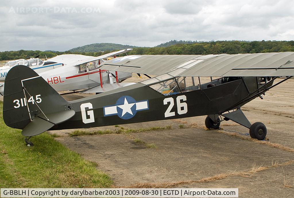 G-BBLH, 1943 Piper J3C-65 Cub Cub C/N 10549, Dunsfold W&W 2009