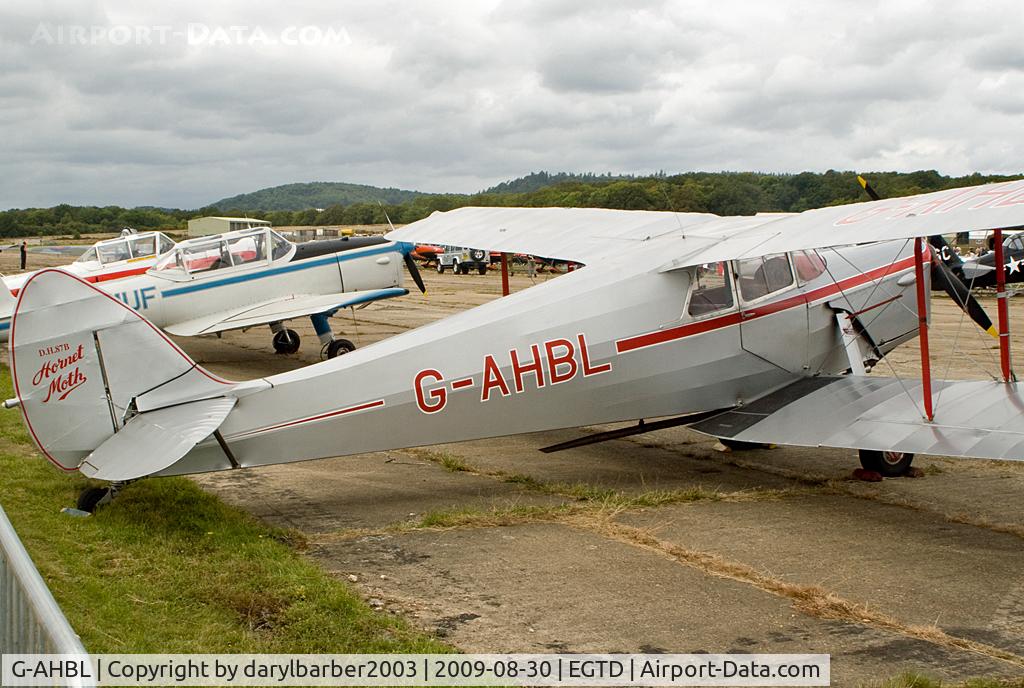 G-AHBL, 1936 De Havilland DH.87B Hornet Moth C/N 8135, Dunsfold W&W 2009