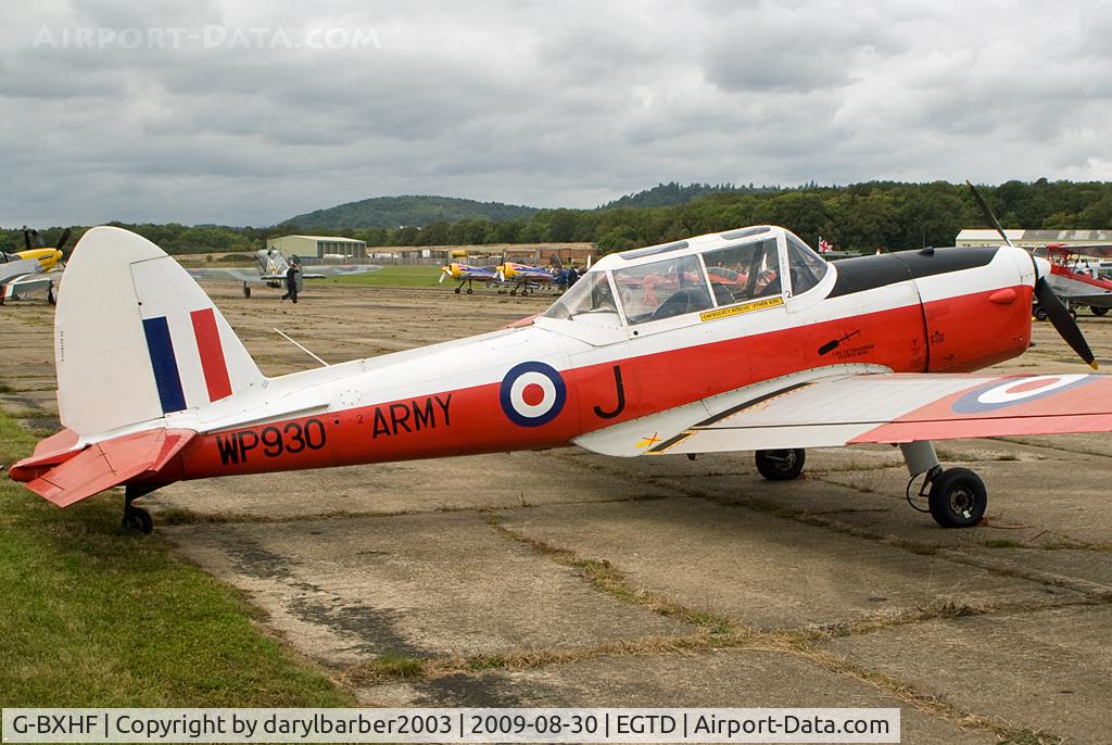 G-BXHF, 1953 De Havilland DHC-1 Chipmunk T.10 C/N C1/0808, Chipmunk at Dunsfold W&W 2009