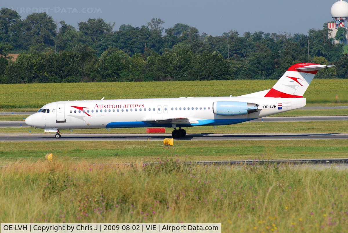 OE-LVH, 1993 Fokker 100 (F-28-0100) C/N 11456, Fokker 100