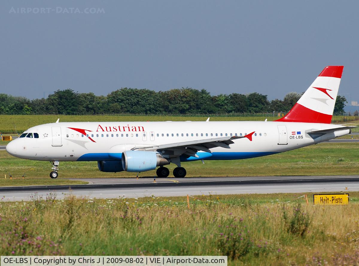 OE-LBS, 2000 Airbus A320-214 C/N 1189, Airbus A320-214