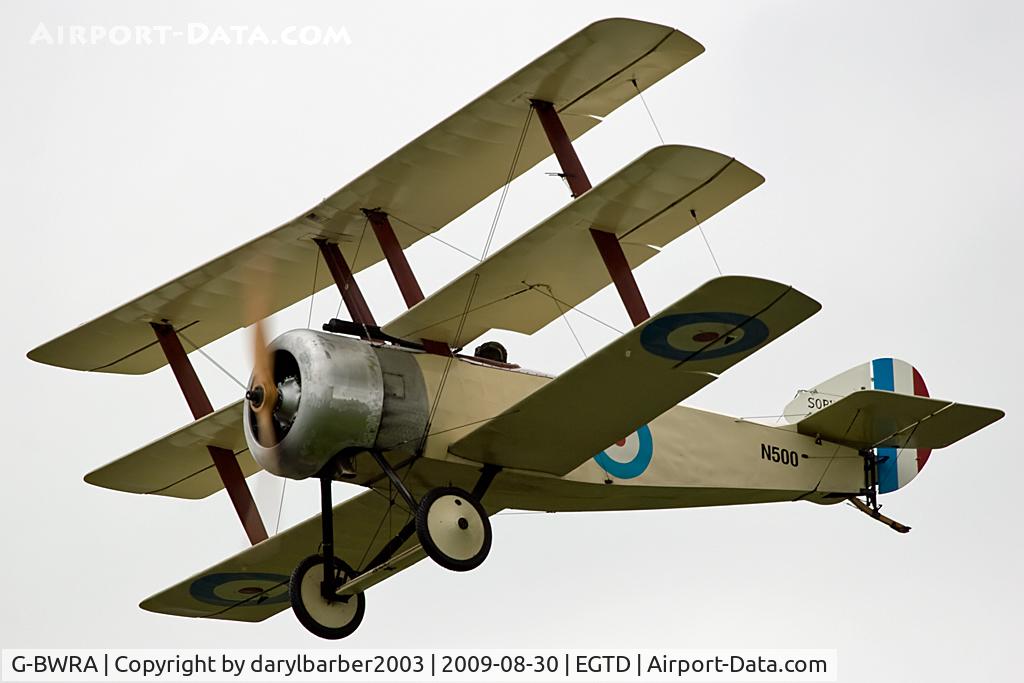 G-BWRA, 1988 Sopwith Triplane Replica C/N PFA 021-10035, Dunsfold W&W 2009