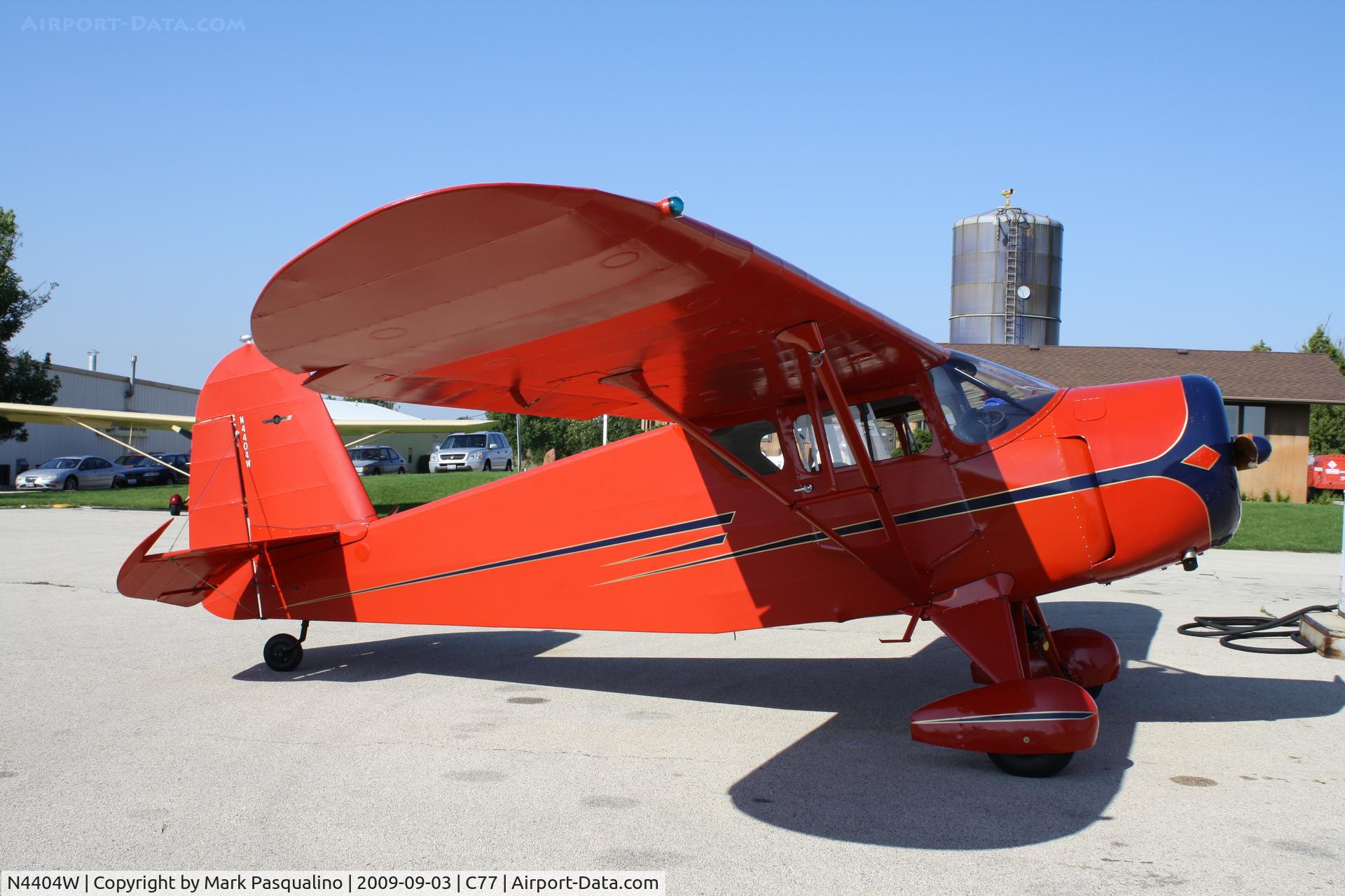 N4404W, Rearwin Cloudster 8135 C/N 828, Rearwin 8135