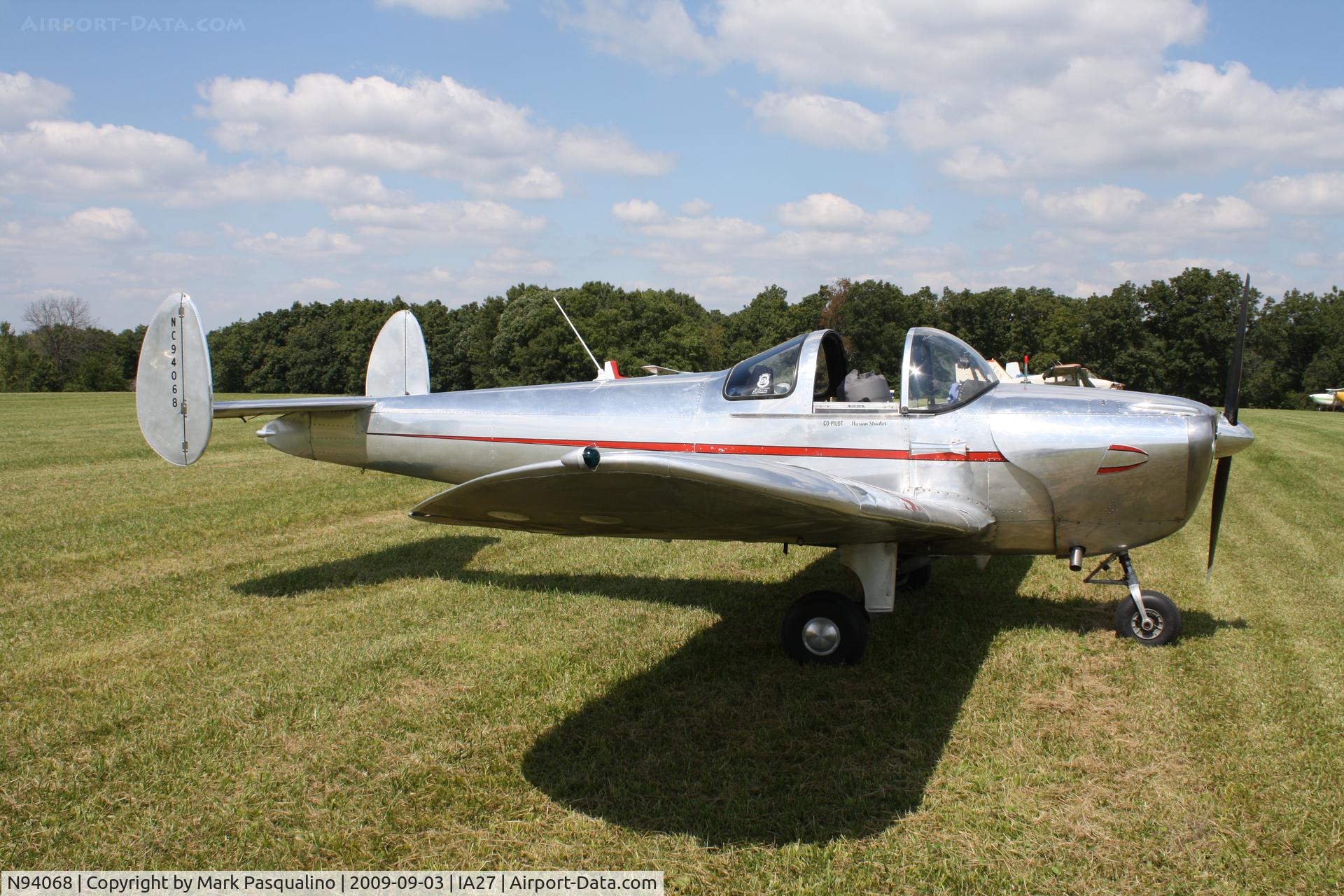 N94068, 1946 Erco 415C Ercoupe C/N 1391, Ercoupe 415-C