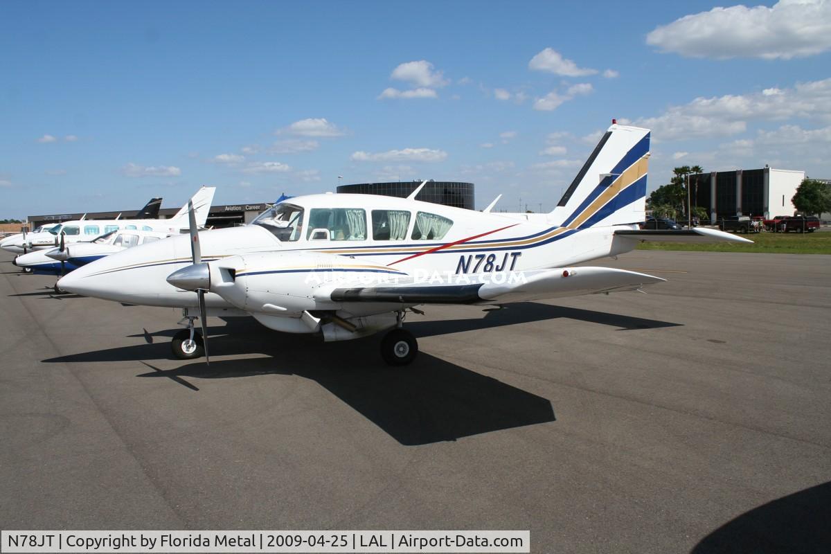 N78JT, 1978 Piper PA-23-250 C/N 27-7854138, Piper PA-23-250