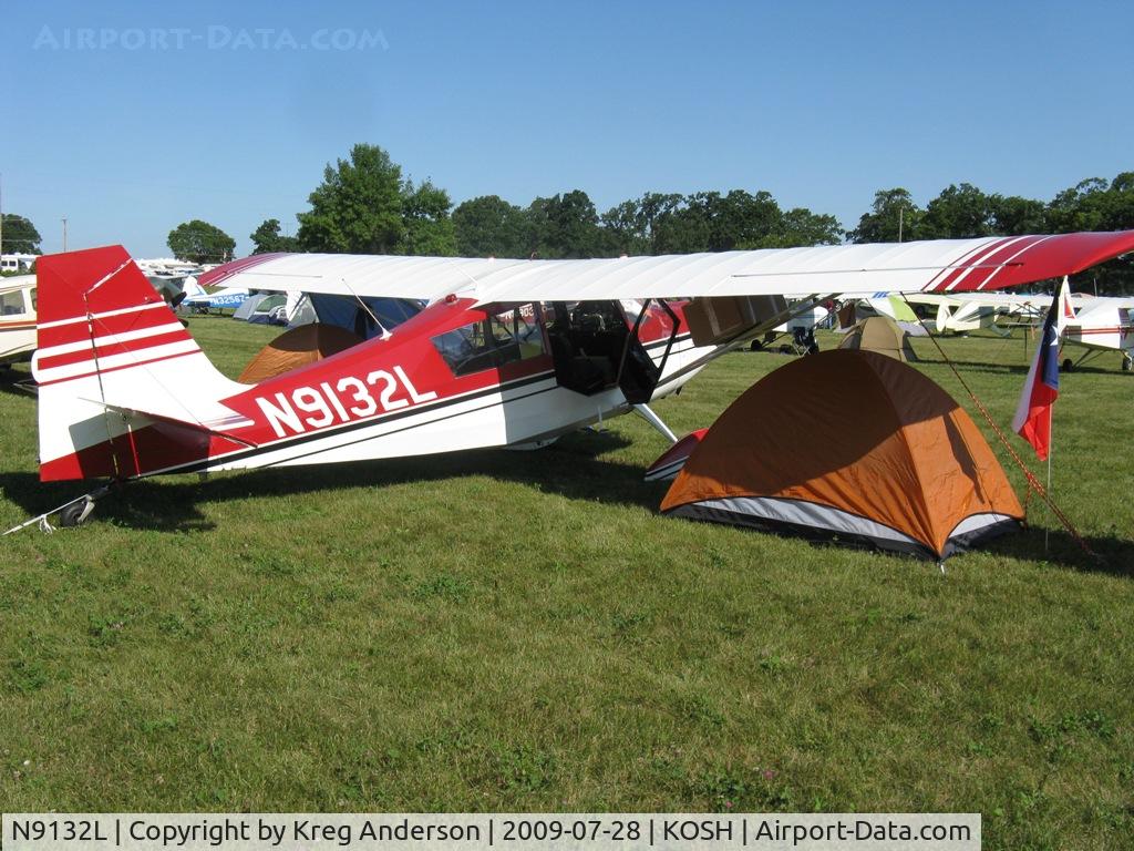 N9132L, 1970 Champion 7ECA Citabria C/N 801-71, EAA Airventure 2009