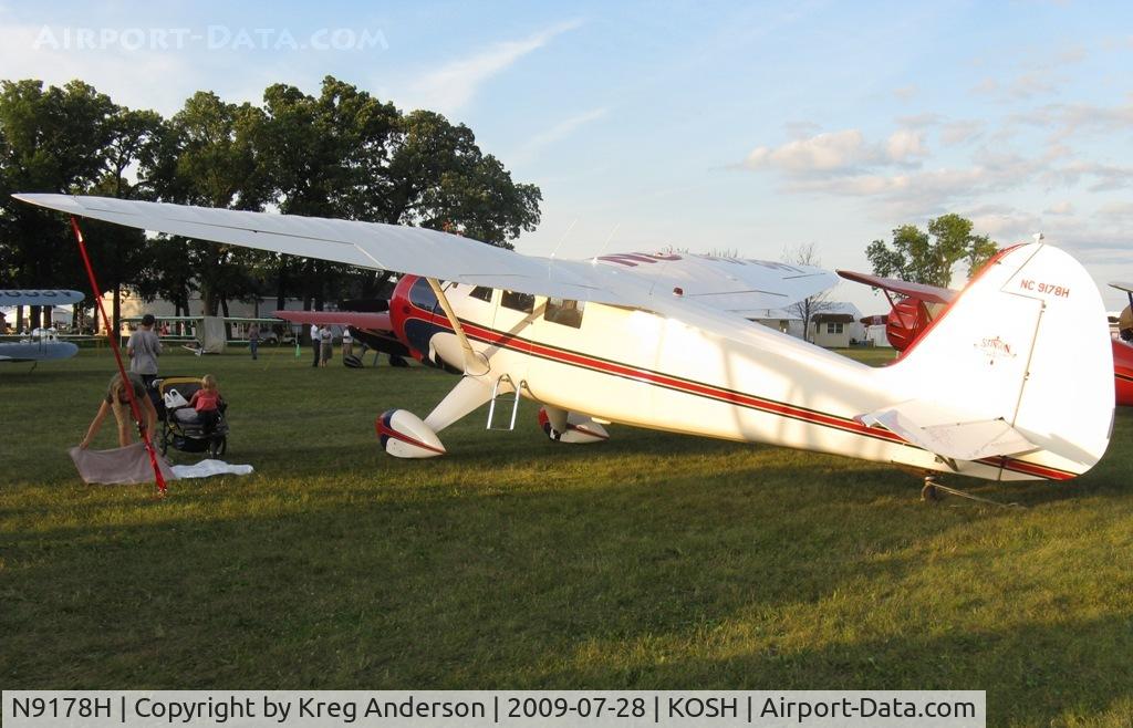 N9178H, 1943 Stinson V77 Reliant C/N 77-186, EAA Airventure 2009