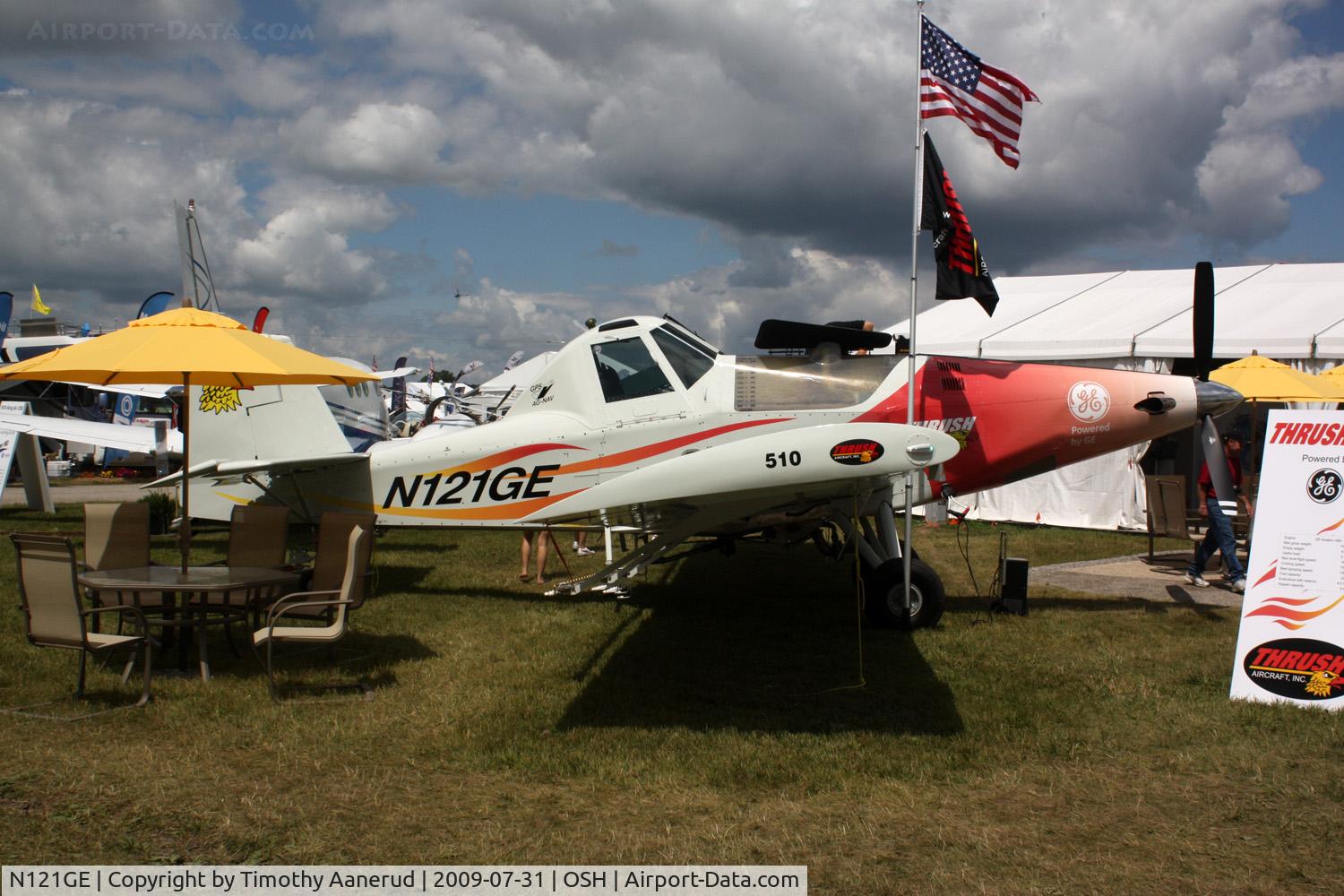 N121GE, Thrush Aircraft Inc S2R-T34 C/N T34-309, Thrush Aircraft Inc S2R-T34, c/n: T34-309