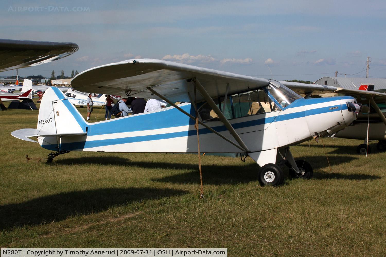 N280T, 1953 Piper PA-18 C/N 18-2394, 1953 Piper PA-18, c/n: 18-2394