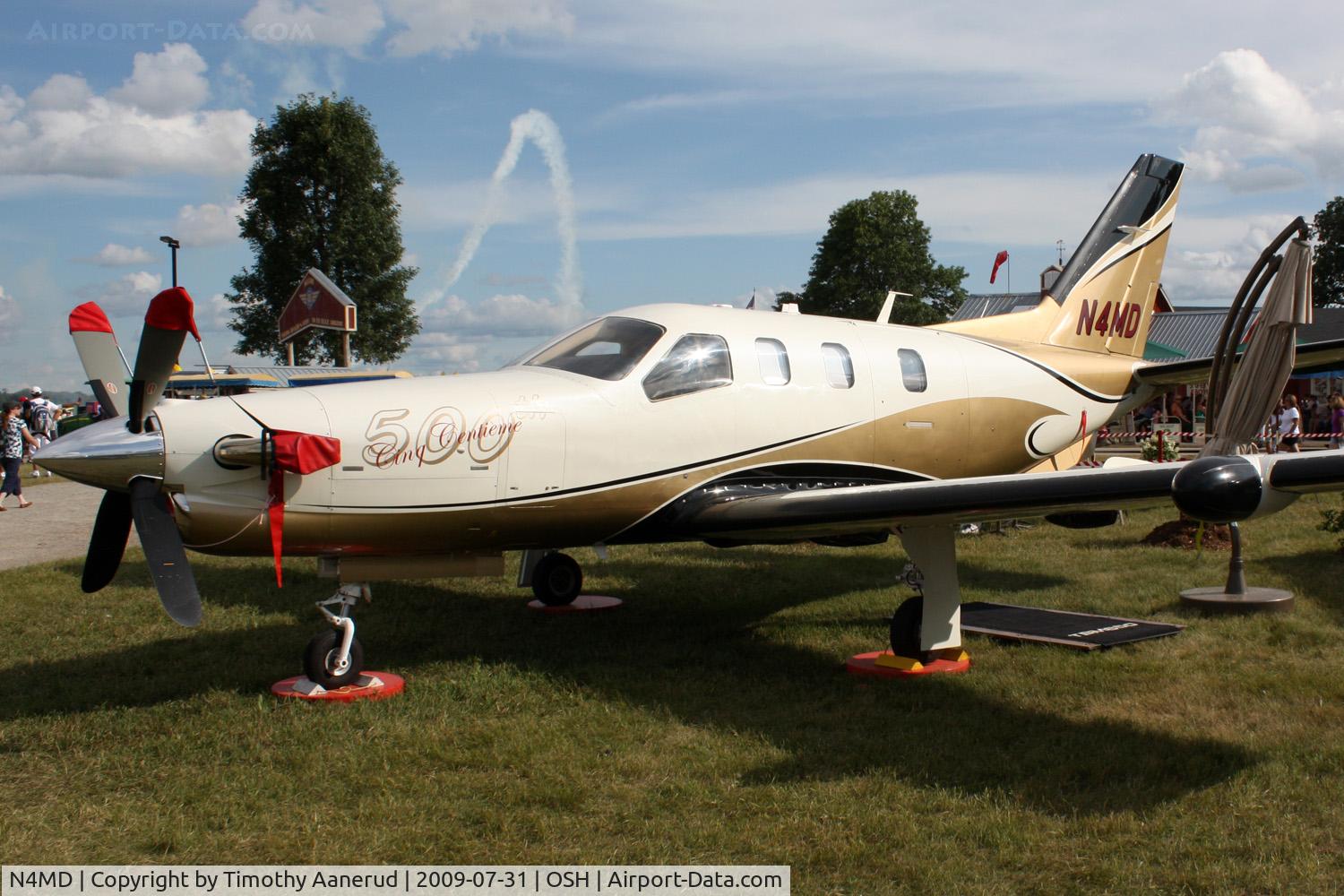 N4MD, 2009 Socata TBM-700 C/N 500, Socata TBM 700, c/n: 500