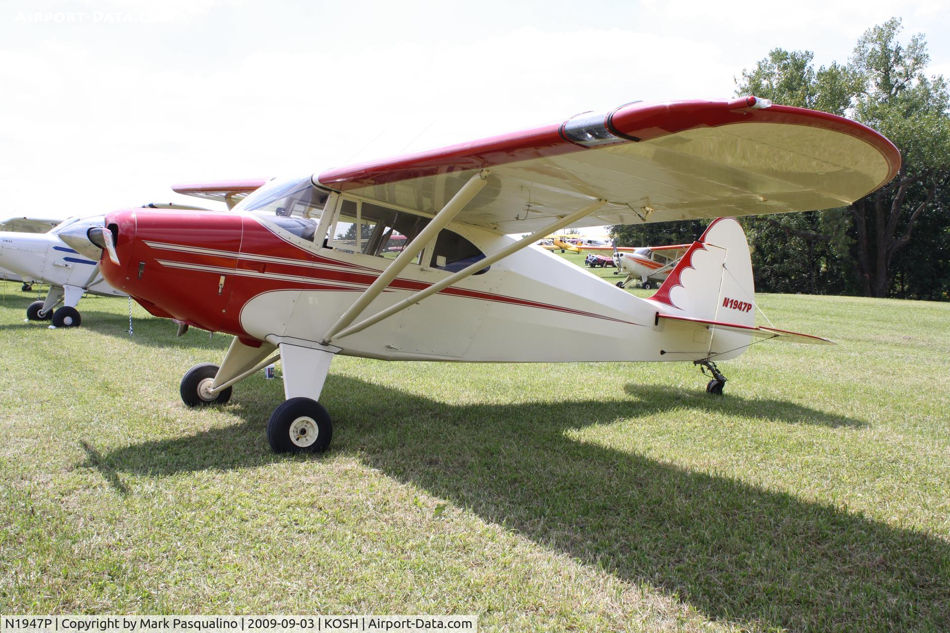 N1947P, 1955 Piper PA-22-150 C/N 22-2698, Piper PA-22-150