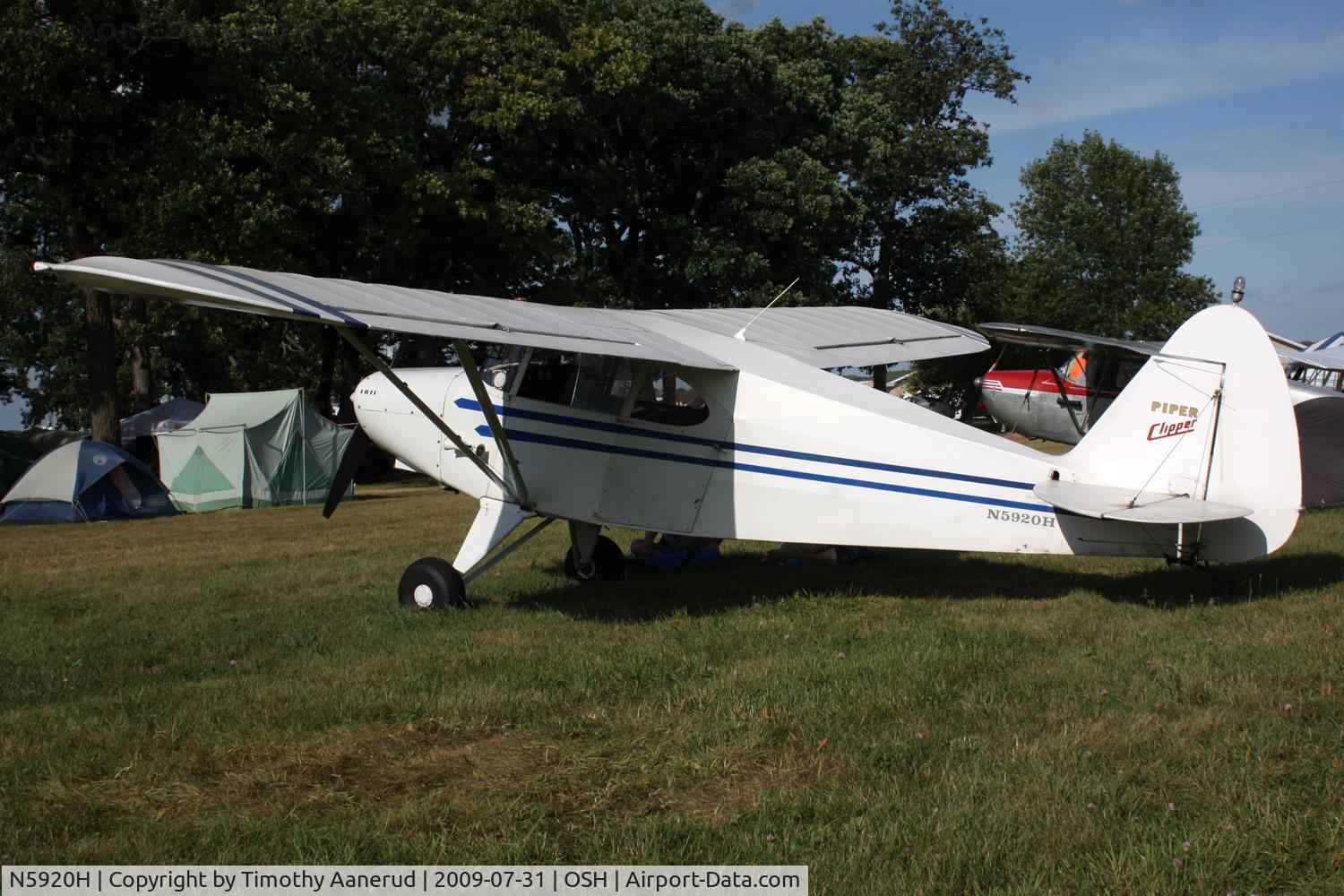 N5920H, 1949 Piper PA-16 Clipper C/N 16-532, 1949 Piper PA-16, c/n: 16-532