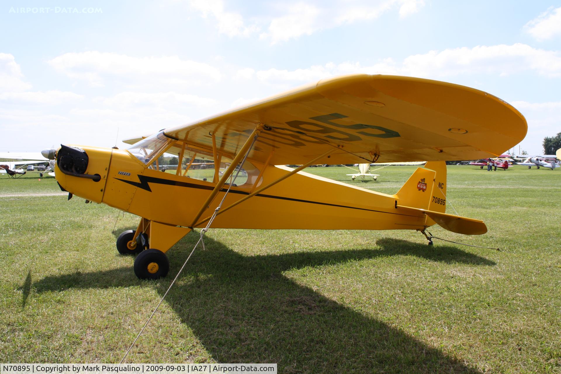 N70895, 1946 Piper J3C-65 Cub Cub C/N 17970, Piper J3C-65