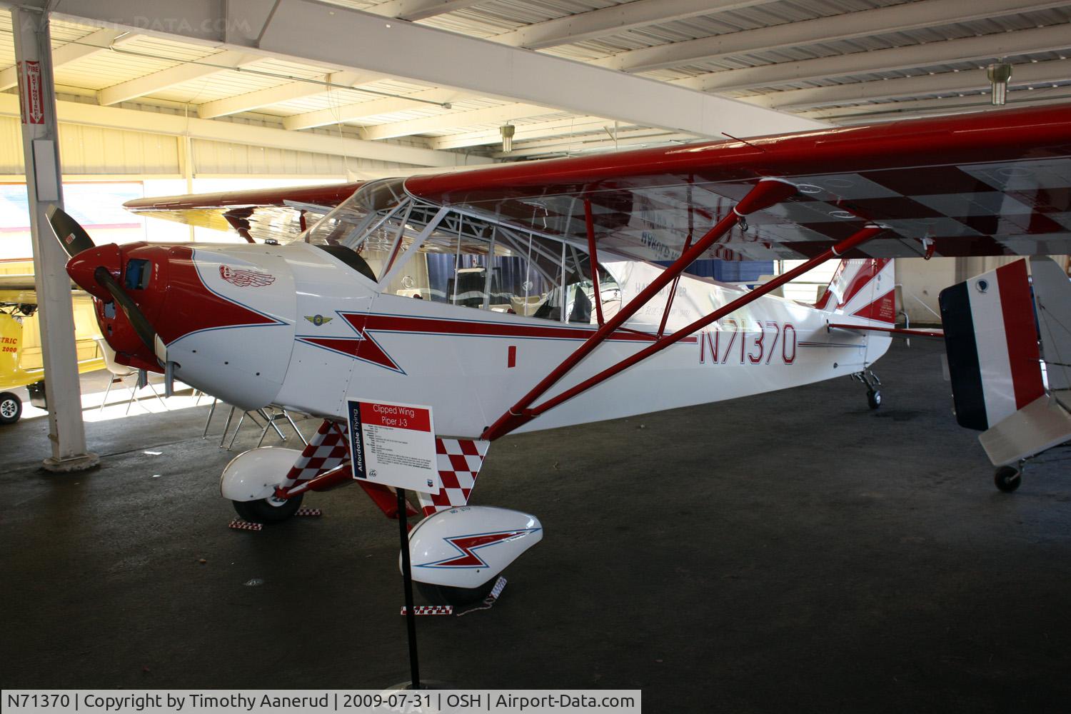 N71370, 1946 Piper J3C-65 Cub Cub C/N 22167, 1946 Piper J3C-65, c/n: 22167