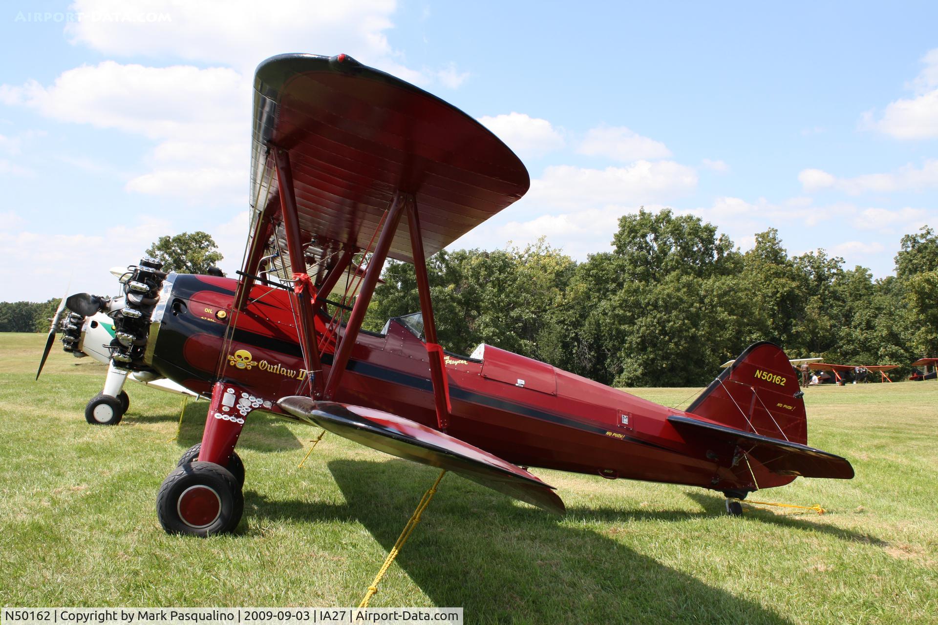 N50162, 1941 Boeing A75N1(PT17) C/N 75-1127, Stearman