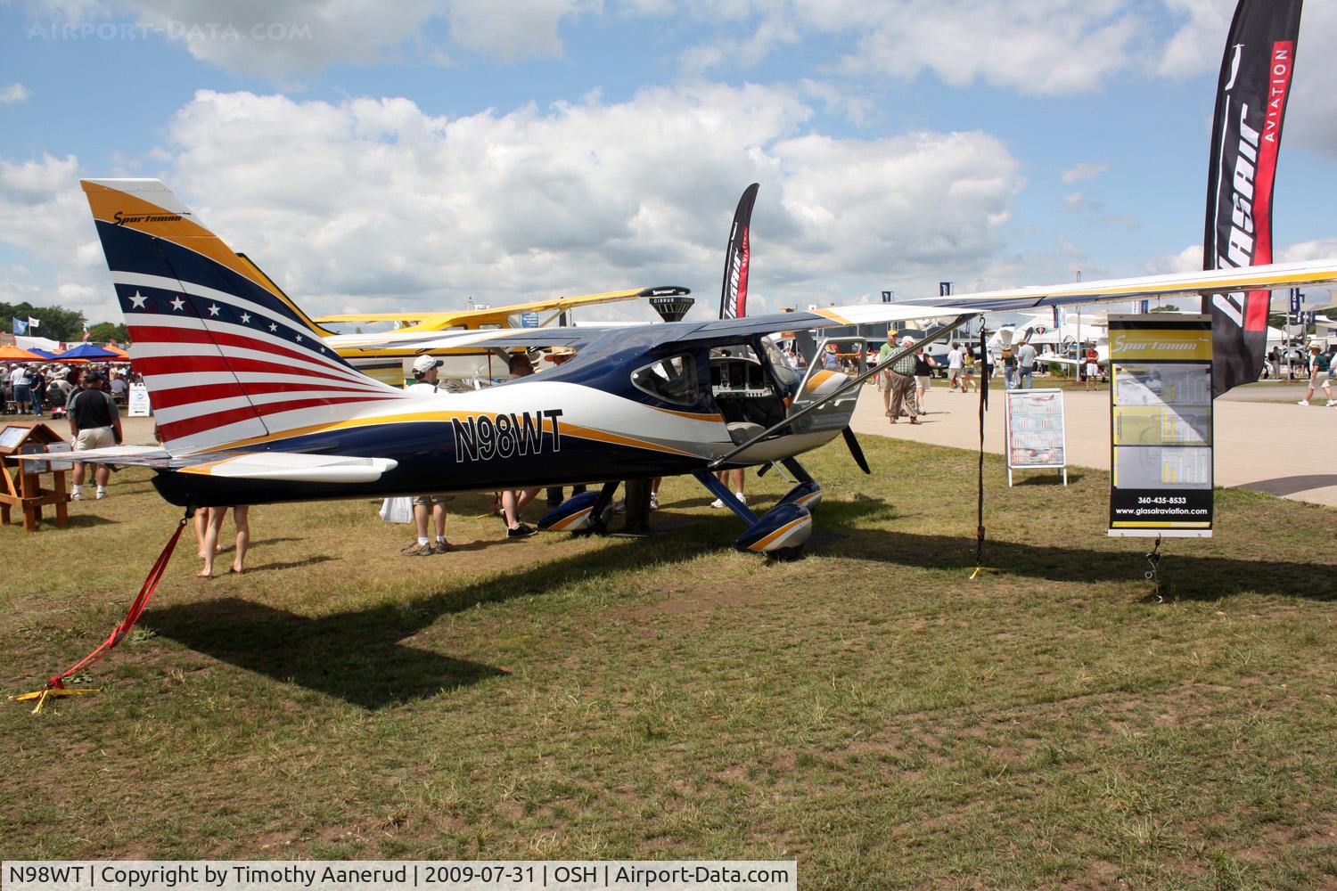 N98WT, 2007 Glasair GS-2 Sportsman C/N 7179, 2007 GS-2 SPORTSMAN, c/n: 7179