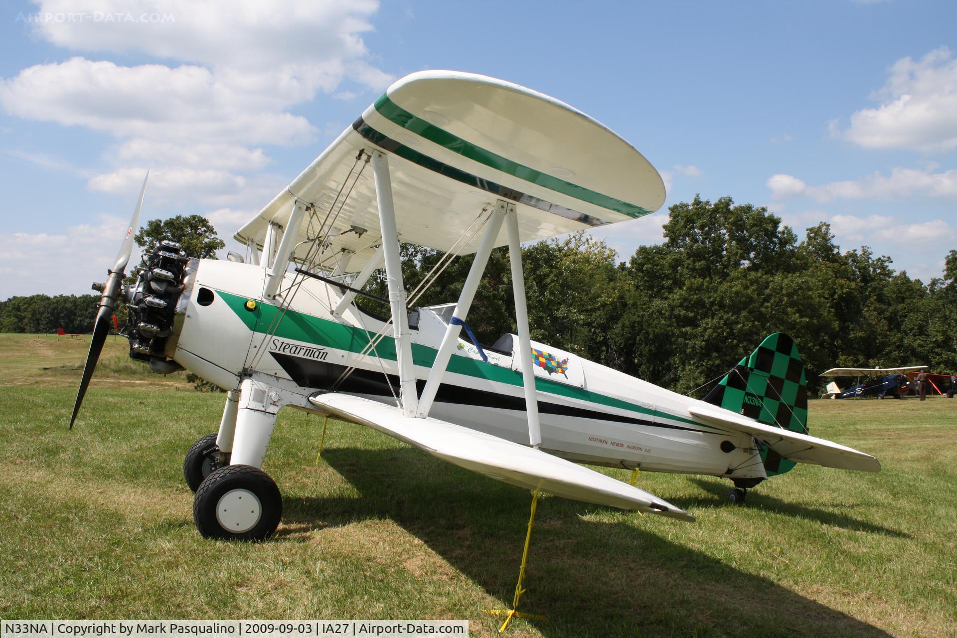 N33NA, 1941 Boeing A75N1(PT-17) C/N 75-2290, Stearman