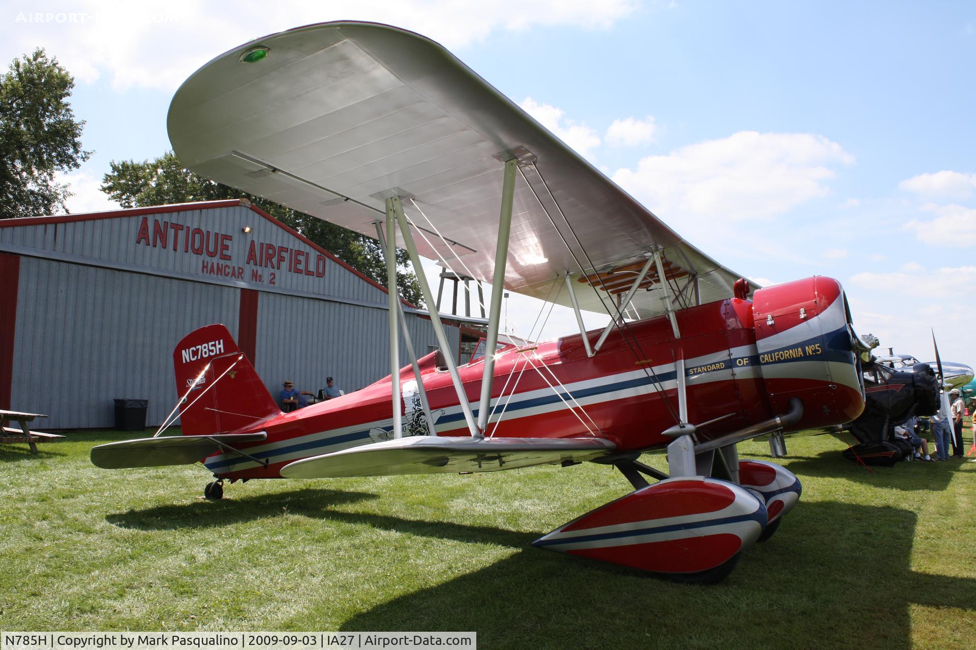 N785H, 1930 Stearman 4-E Junior Speedmail C/N 4022, Stearman 4E